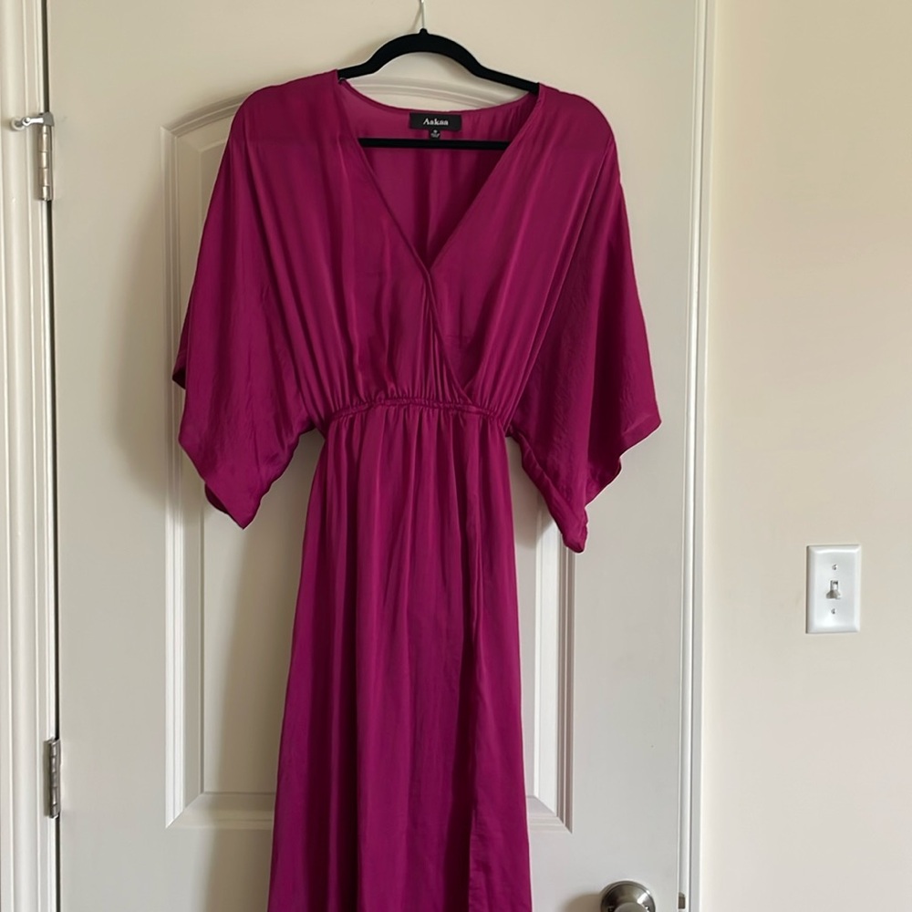 Magenta dress